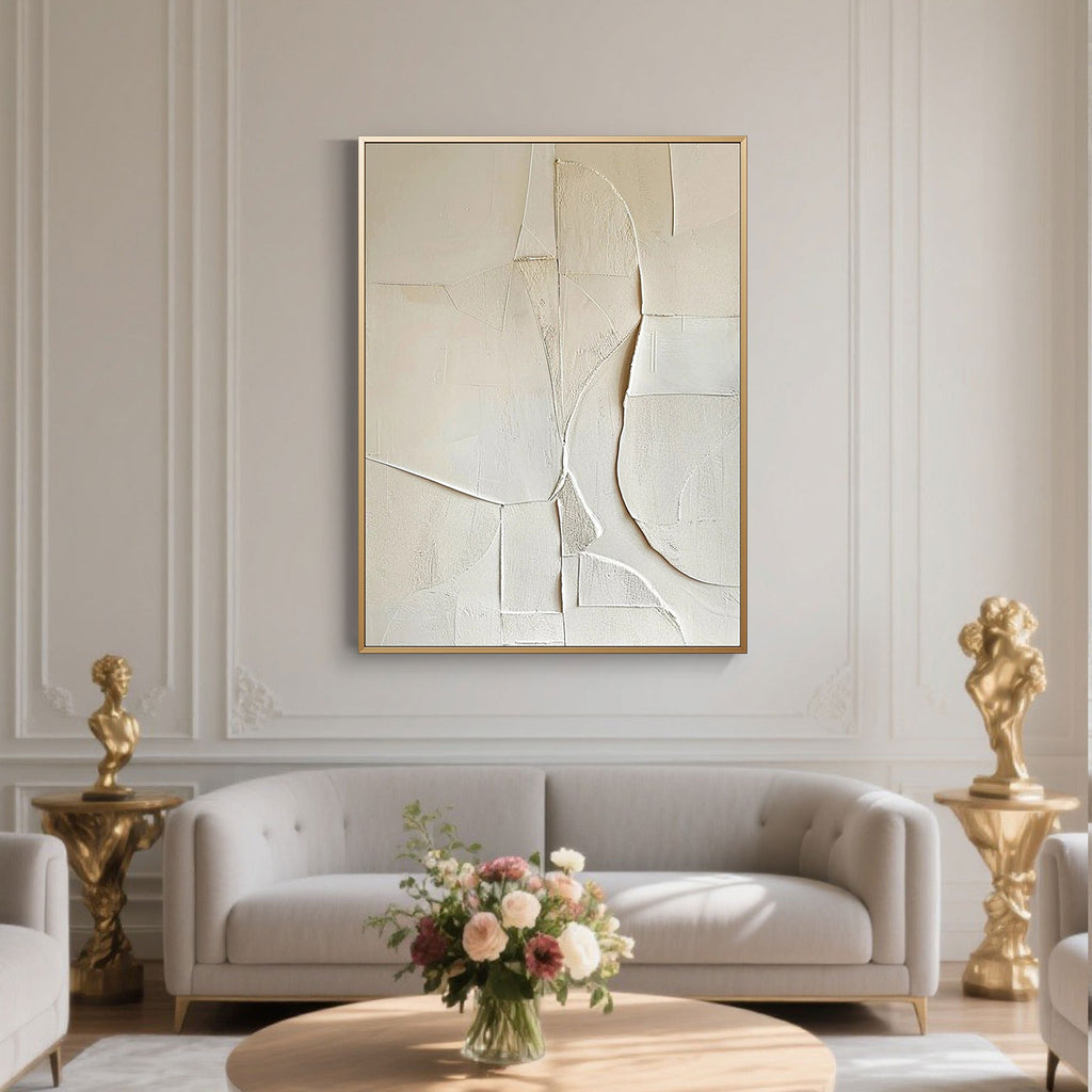 Minimalist Geometric Wall Art - Silent Geometry