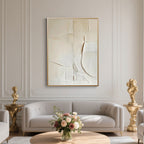 Minimalist Geometric Wall Art - Silent Geometry