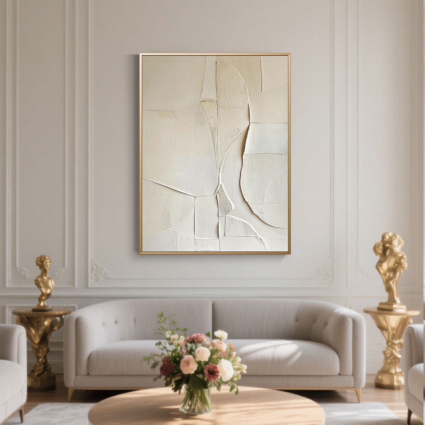 Minimalist Geometric Wall Art - Silent Geometry