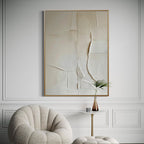 Minimalist Geometric Wall Art - Silent Geometry