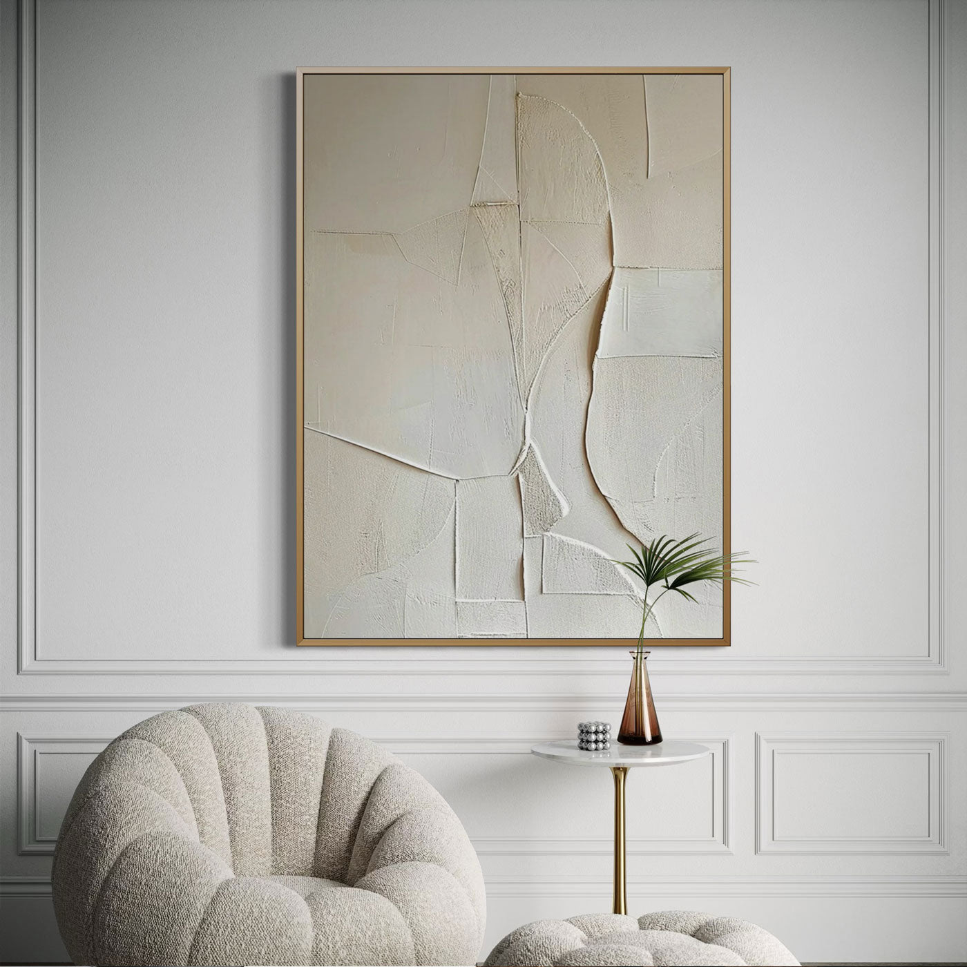 Minimalist Geometric Wall Art - Silent Geometry