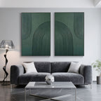 Large Abstract Wall Art for Office
