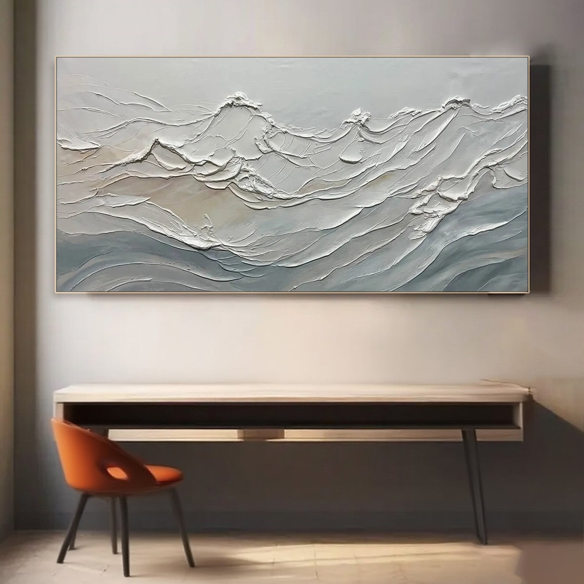 Premium canvas art: stretched and framed options close-up.