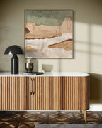 Modern Abstract Landscape Art | Minimalist Wall Decor #AB027