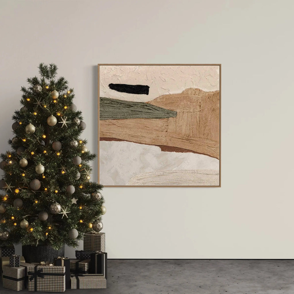 Modern Abstract Landscape Art | Minimalist Wall Decor #AB028