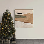 Modern Abstract Landscape Art | Minimalist Wall Decor #AB028