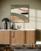 Modern Abstract Landscape Art | Minimalist Wall Decor #AB029