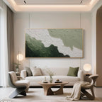 Abstract Landscape Canvas Art | Verdant Divide