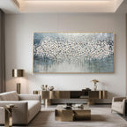 Modern Floral Wall Art | Serene Petals