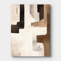 Modern Geometric Art in Neutral Tones	 #WS100