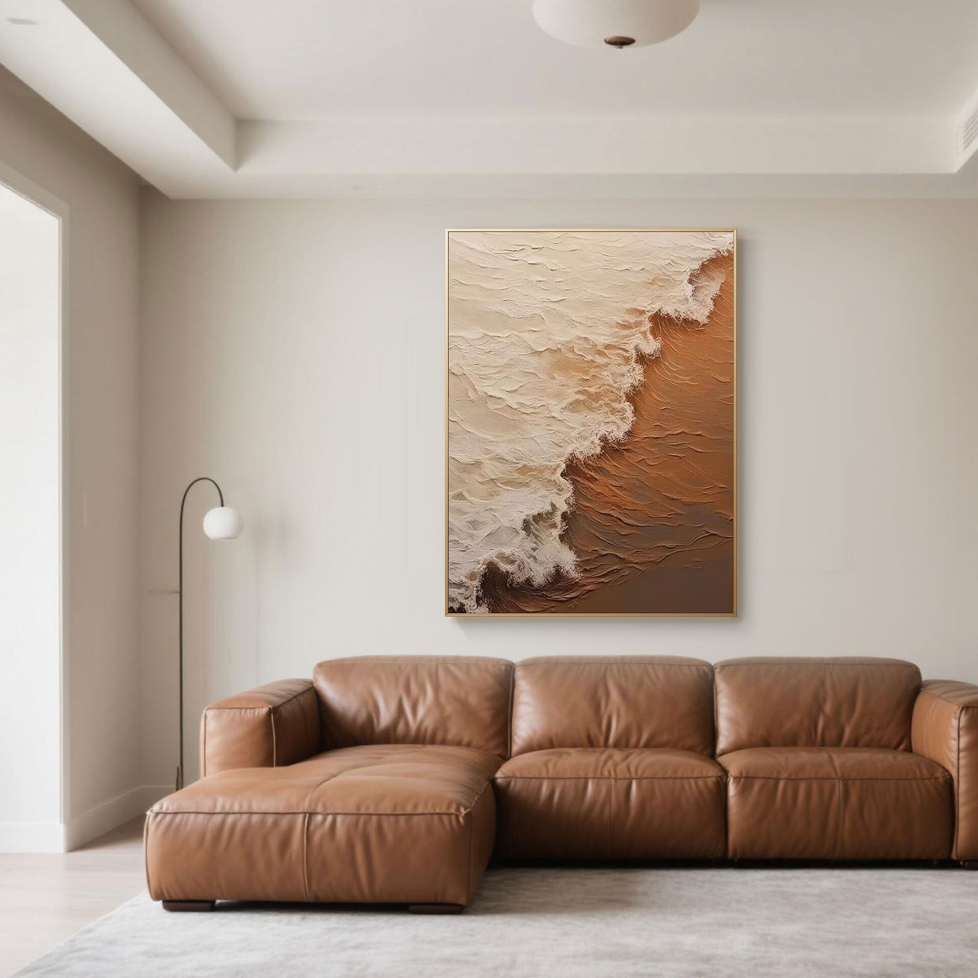 Modern Seascapes Canvas Art: Ocean Caress