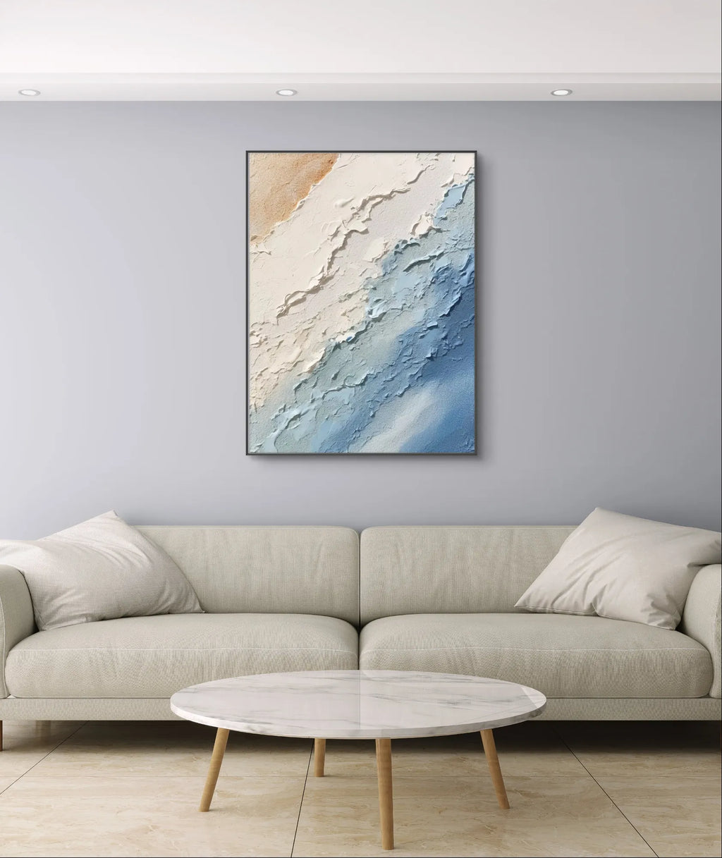 Framed canvas art options