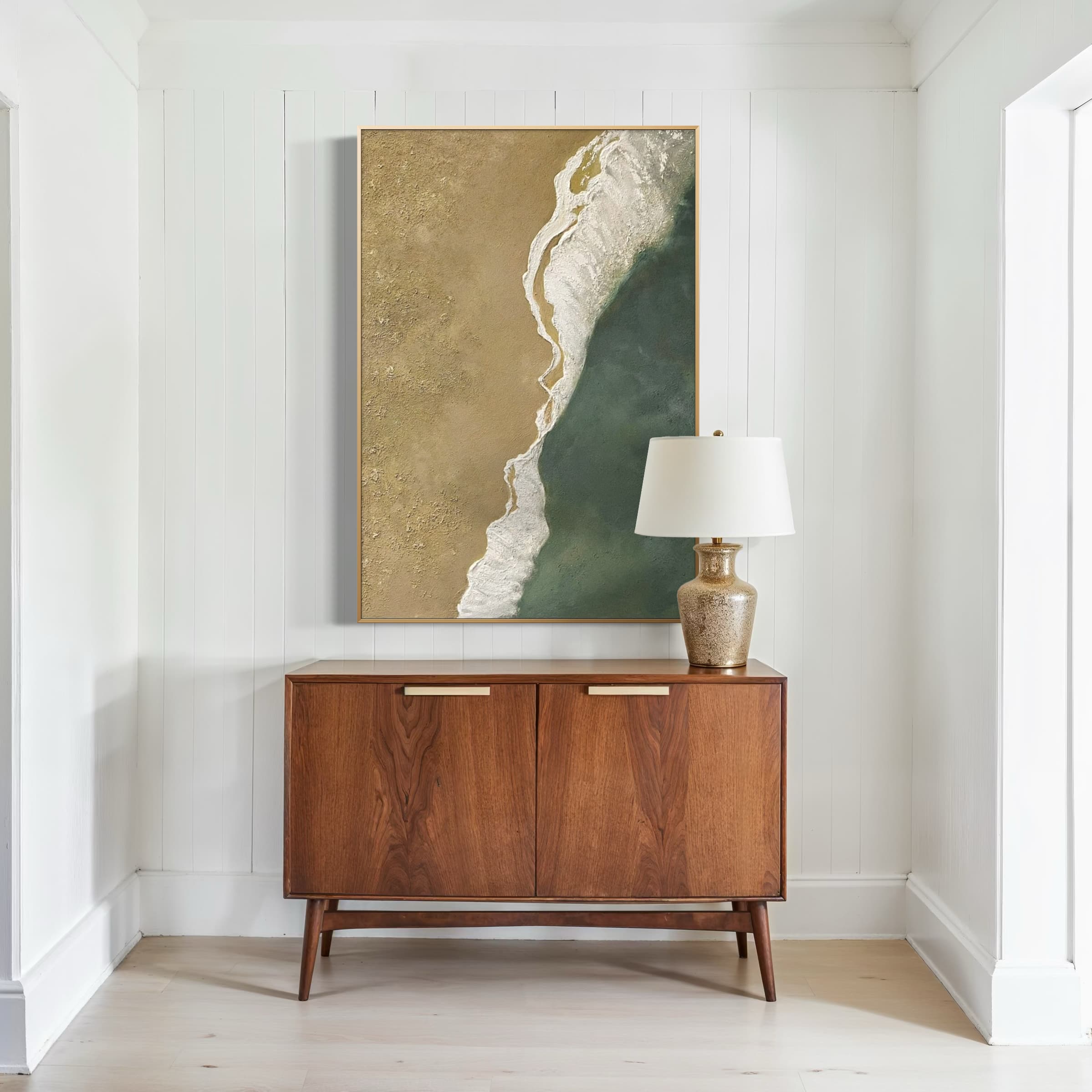 Abstract Beach Wall Art | Liminal Shore