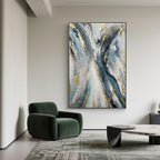 Toile murale texturée moderne représentant une nature #TX022