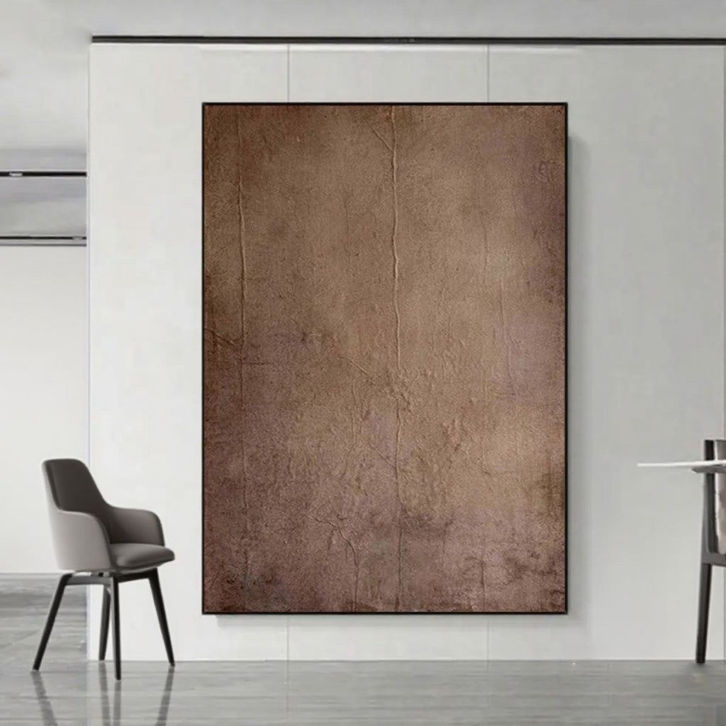 Modern Minimalist Abstract Wall Art - Muted Earth