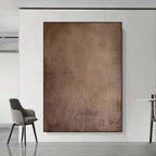 Modern Minimalist Abstract Wall Art - Muted Earth