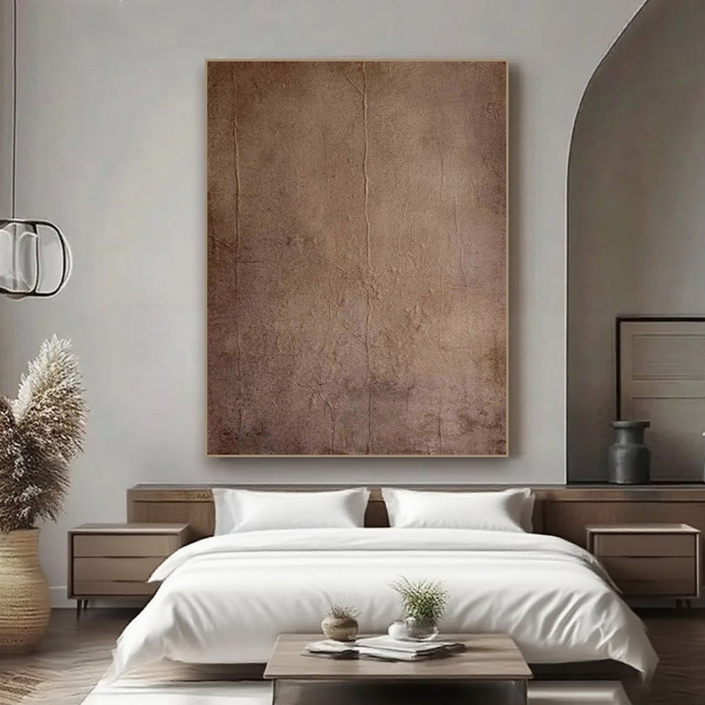 Modern Minimalist Abstract Wall Art - Muted Earth