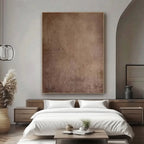 Modern Minimalist Abstract Wall Art - Muted Earth