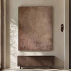 Modern Minimalist Abstract Wall Art - Muted Earth