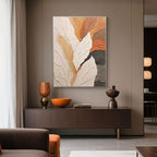 Neutral Botanical Wall Art | Whispering Leaves