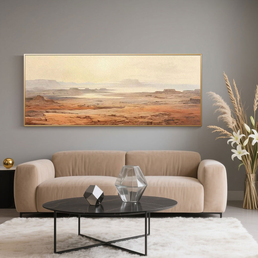 Premium canvas art stretched and framed options.