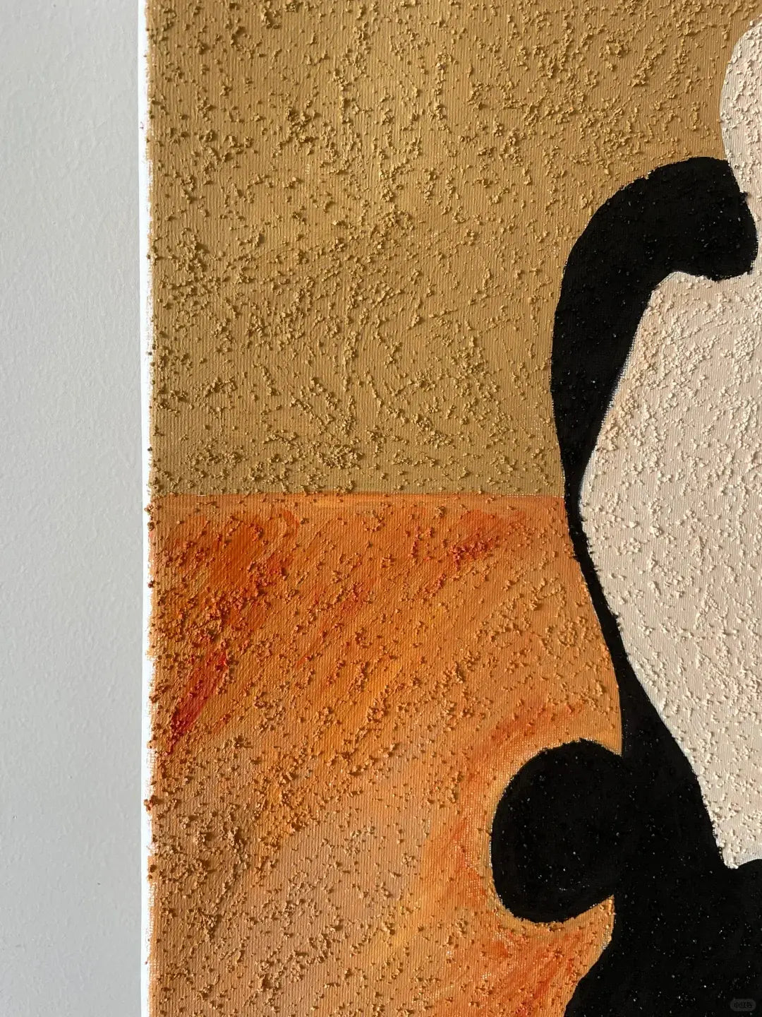 Retro Texture Art | Mid-Century Modern Abstract #AB032