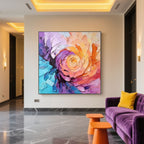 Professional eco-friendly oil and acrylic paints in vibrant blue and yellow colors.