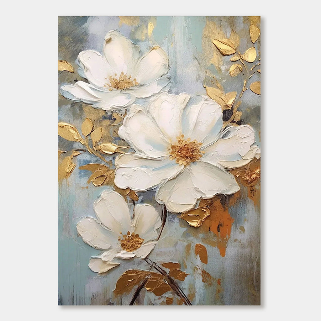 Textured Botanical Canvas Art | Luminous