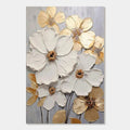 Textured Floral Painting Radiance