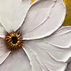 Textured Floral Painting Radiance