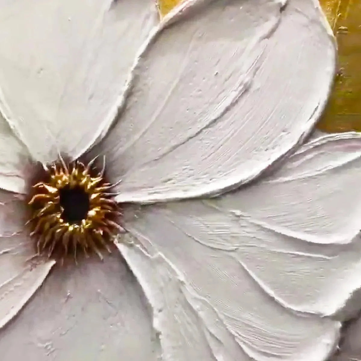 Textured Floral Painting Radiance