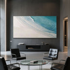 Textured Minimalist Beach Wall Art | Drift