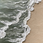 Lumi Gallery 3D textured abstract beach canvas art shoreline drift