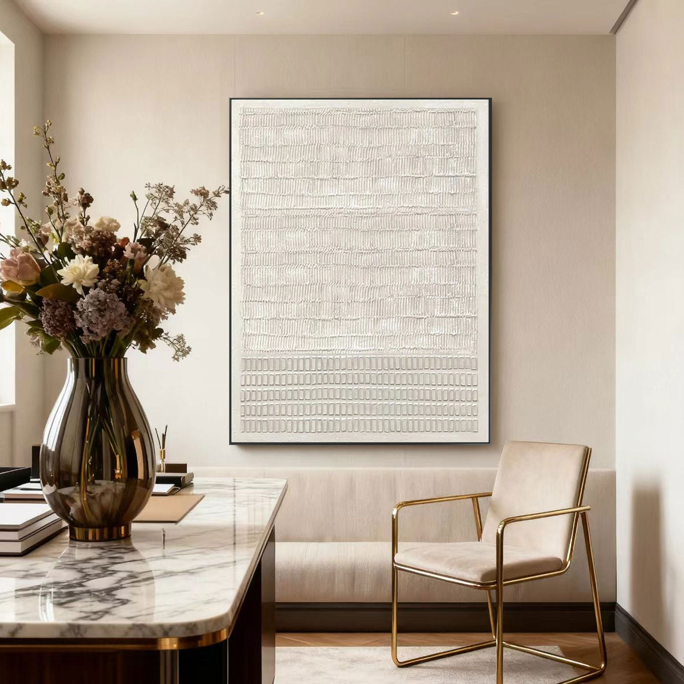 Minimalist Japandi Geometric Wall Art - Still & Settle