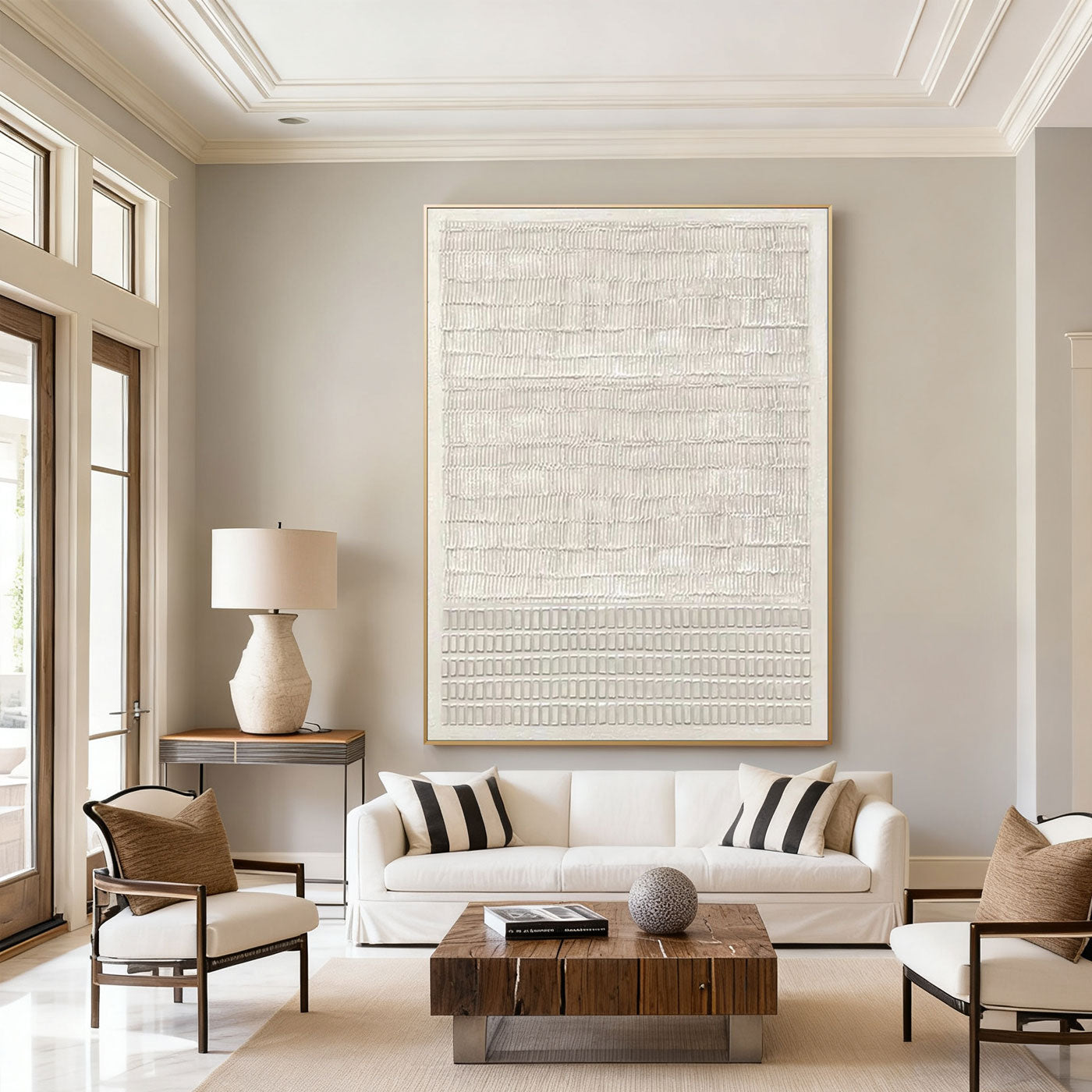 Minimalist Japandi Geometric Wall Art - Still & Settle