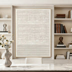 Minimalist Japandi Geometric Wall Art - Still & Settle