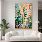 Abstract Botanical Wall Art | Verdant Echo