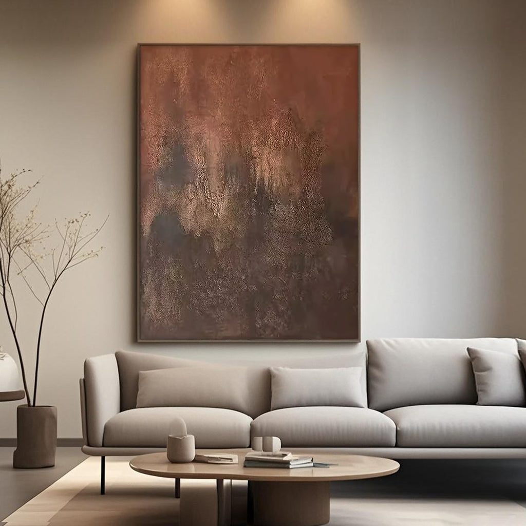 Vintage Abstract Wall Art - Celestial Erosion