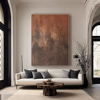 Vintage Abstract Wall Art - Celestial Erosion