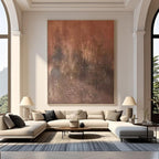 Vintage Abstract Wall Art - Celestial Erosion