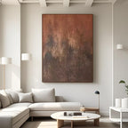 Vintage Abstract Wall Art - Celestial Erosion