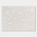 Wabi Sabi Beige Wall Art - Stone Light, showcasing hand-painted abstract texture.