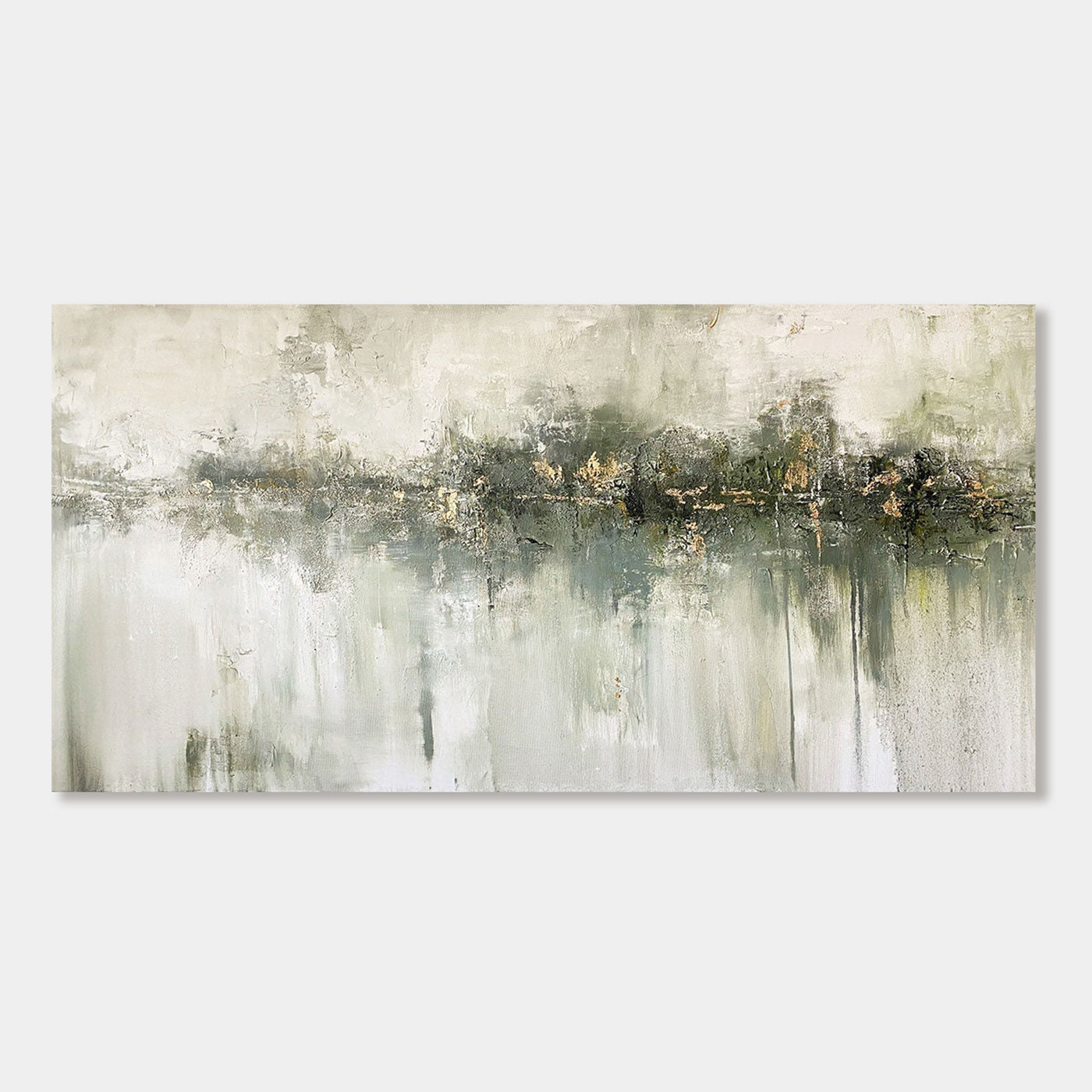 Wabi-Sabi Abstract Wall Art - Still Waters