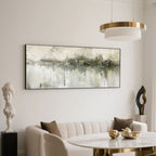 Wabi-Sabi Abstract Wall Art - Still Waters