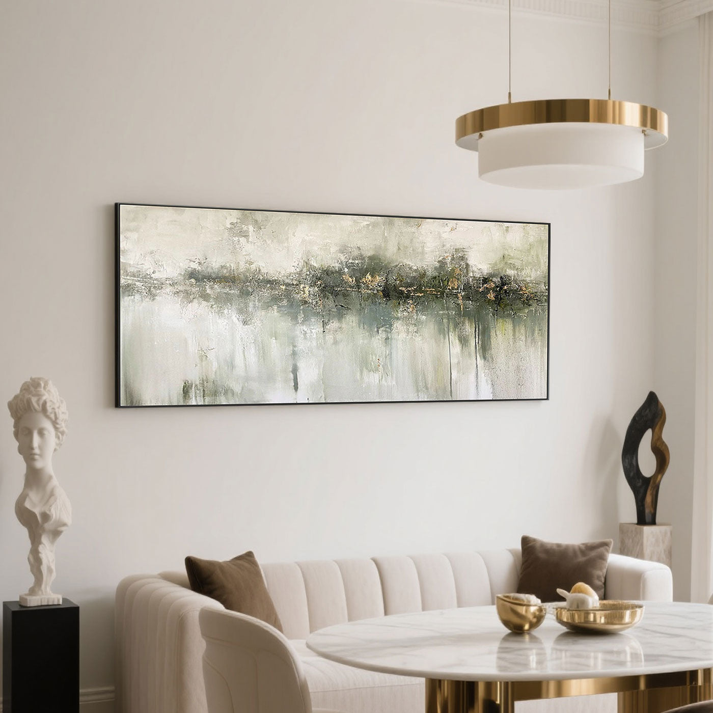 Wabi-Sabi Abstract Wall Art - Still Waters