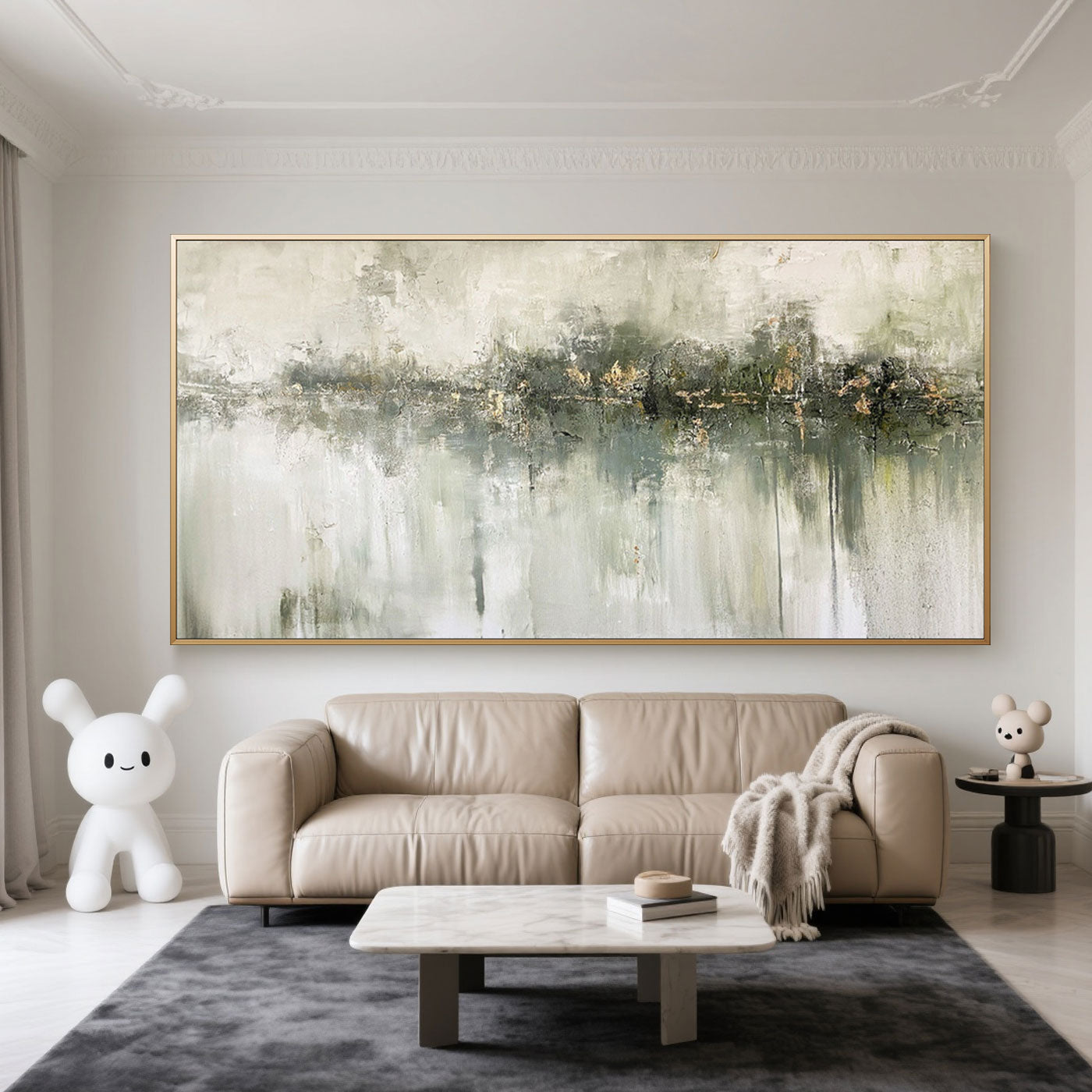 Wabi-Sabi Abstract Wall Art - Still Waters