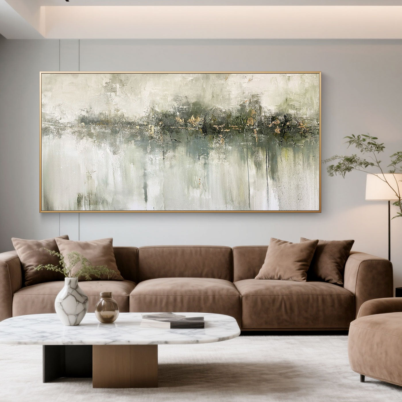 Wabi-Sabi Abstract Wall Art - Still Waters