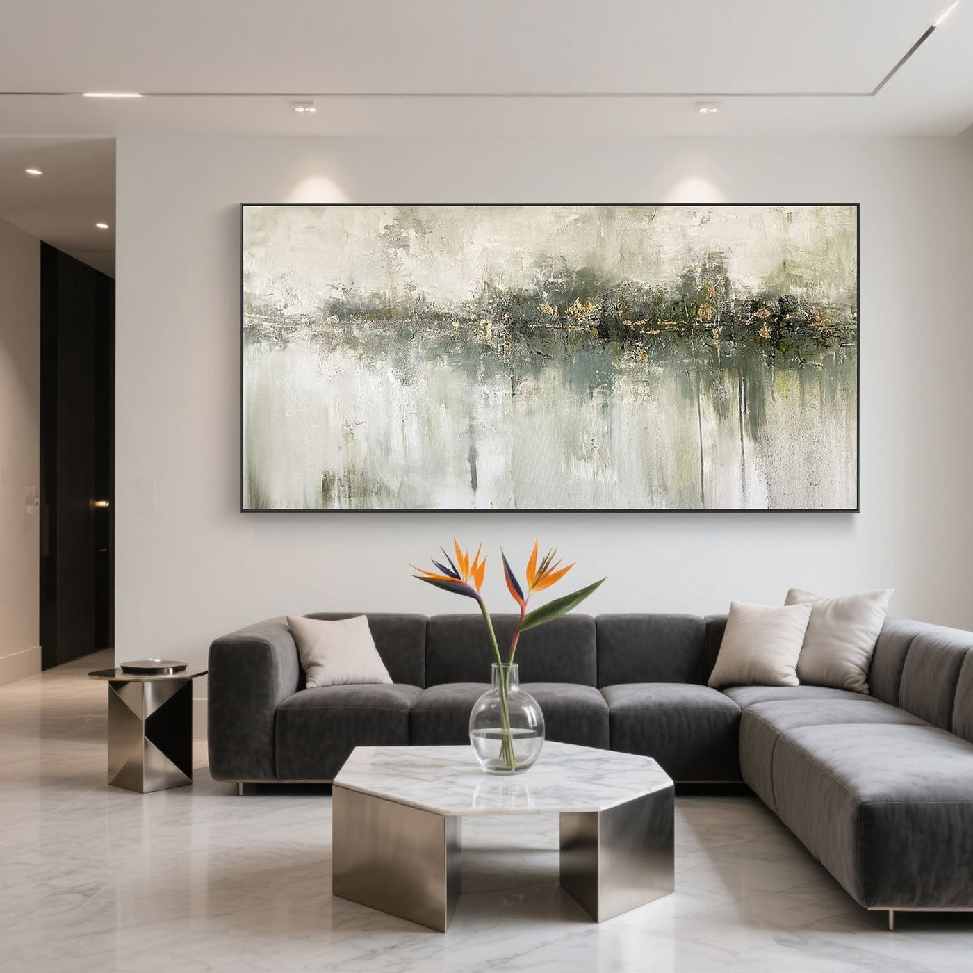 Wabi-Sabi Abstract Wall Art - Still Waters
