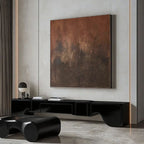 Wabi-Sabi Abstract Wall Art - Ember