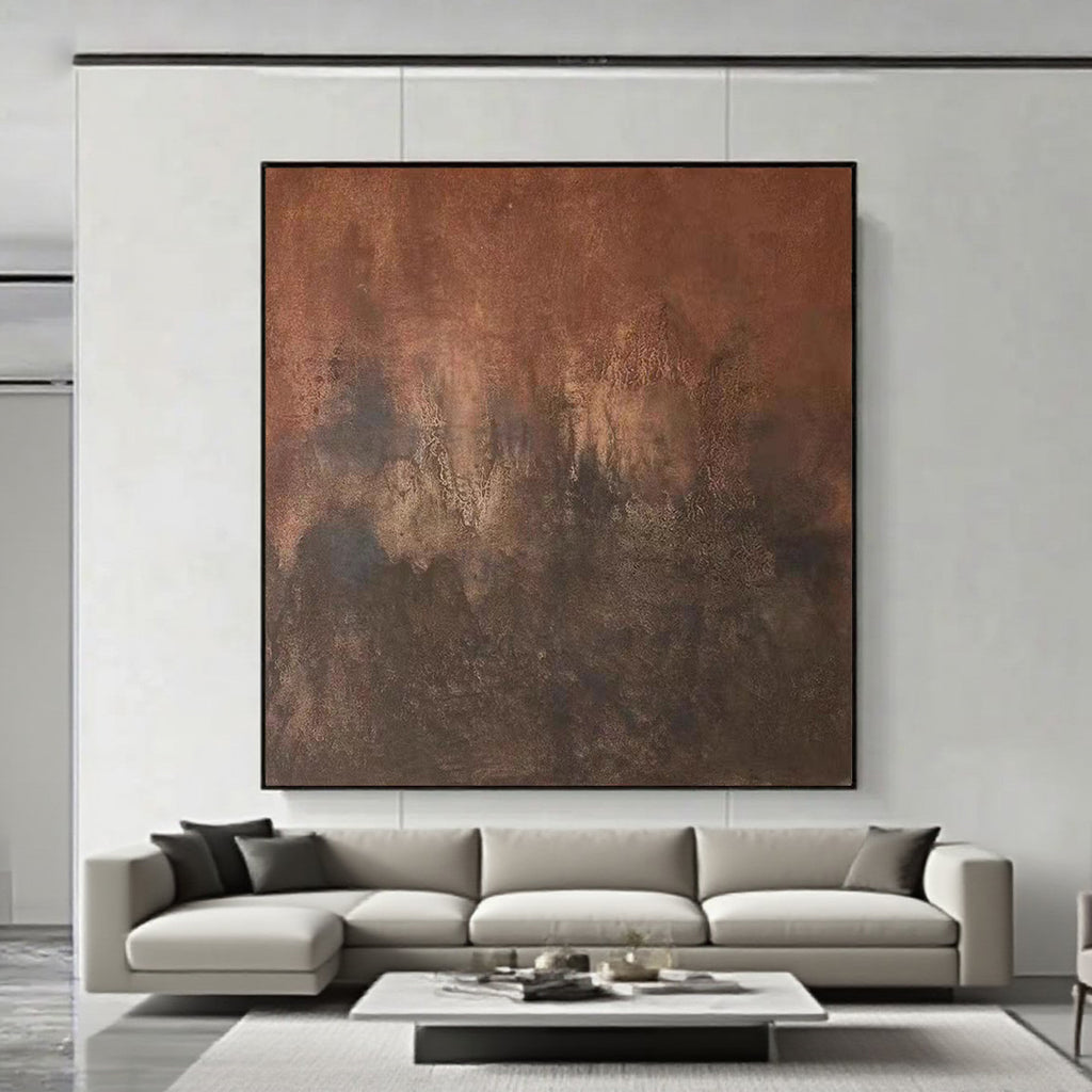 Wabi-Sabi Abstract Wall Art - Ember